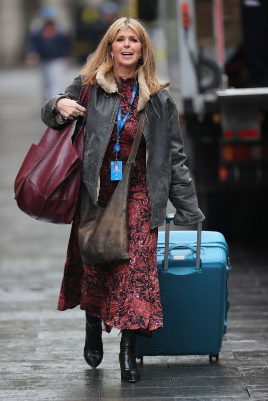 KATE GARRAWAY Leaves Smooth Radio in London 11/07/2024