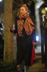 KATE HUDSON Out for Dinner at The Golden Swan in New York 11/19/2024