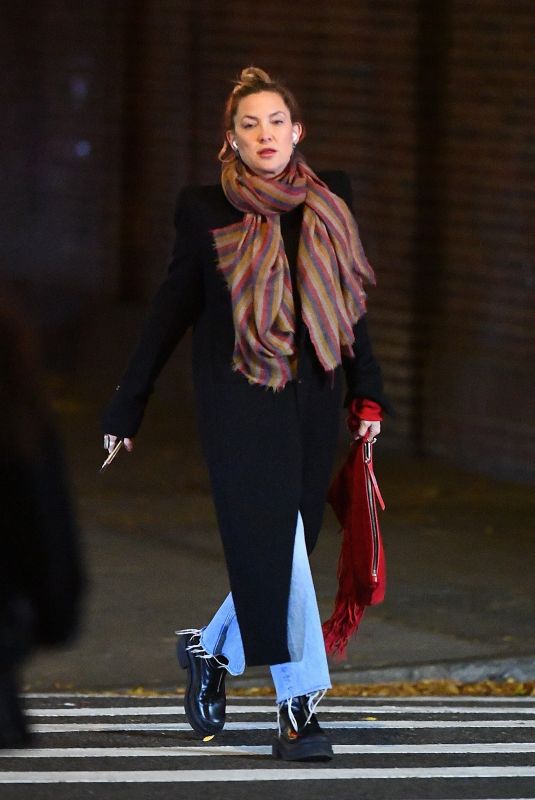 KATE HUDSON Out for Dinner at The Golden Swan in New York 11/19/2024