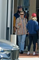 KATE HUDSON Out Shopping at YSL in Beverly Hills 11/04/2024