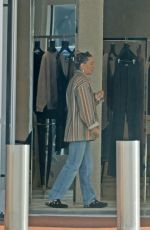 KATE HUDSON Out Shopping at YSL in Beverly Hills 11/04/2024