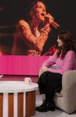 KATE NASH at Lorraine TV Show in London 11/27/2024