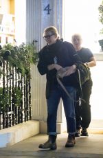 KATE WINSLET Leaves John Frieda Hairdressers in Mayfair 11/27/2024