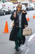 KATIE HOLMES Arrives at Barrymore Theatre in New York City 11/23/2024