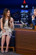 KATIE HOLMES at Tonight Show Starring Jimmy Fallon in New York 11/28/2024