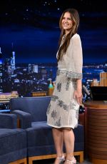 KATIE HOLMES at Tonight Show Starring Jimmy Fallon in New York 11/28/2024
