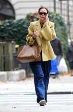 KATIE HOLMES Heading Out in New York 11/10/2024
