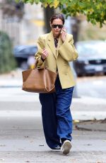 KATIE HOLMES Heading Out in New York 11/10/2024