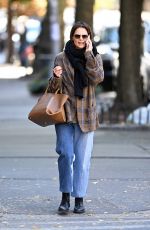 KATIE HOLMES Heading to Her Broadway Play Our Town in New York 11/16/2024