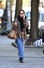 KATIE HOLMES Heading to Her Broadway Play Our Town in New York 11/16/2024