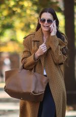 KATIE HOLMES Out and About in New York 11/02/2024