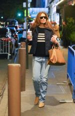 KATIE HOLMES Out and About in New York 11/16/2024