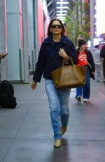 KATIE HOLMES Out and About in New York 11/16/2024