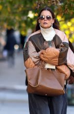 KATIE HOLMES Out and About in New York City 11/13/2024