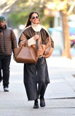 KATIE HOLMES Out and About in New York City 11/13/2024