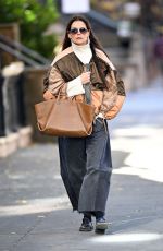 KATIE HOLMES Out and About in New York City 11/13/2024