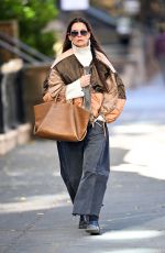 KATIE HOLMES Out and About in New York City 11/13/2024