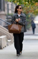 KATIE HOLMES Out in New York City 11/09/2024