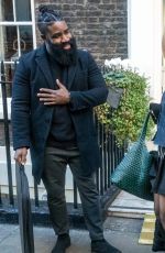 KATIE PIPER and Kelvin Okafor at Soho House in London 11/21/2024