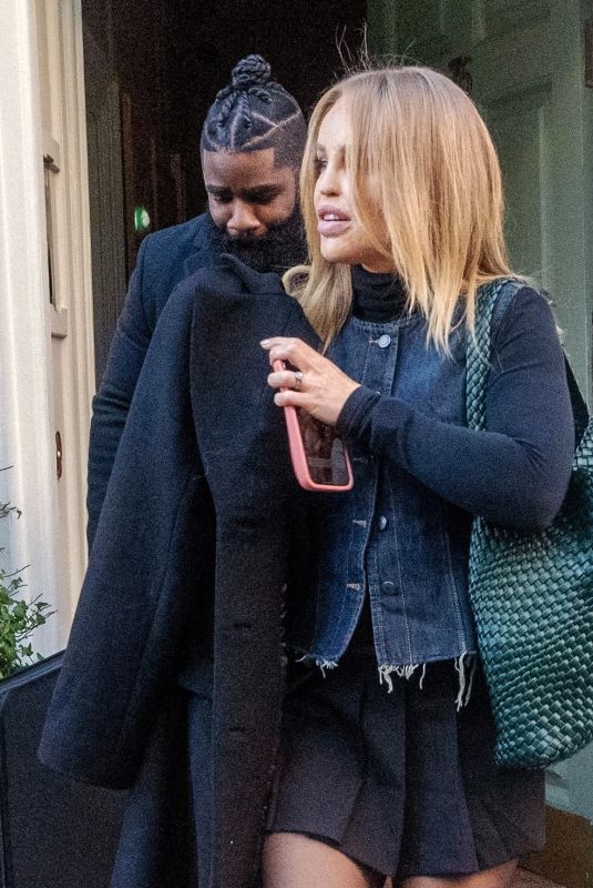 KATIE PIPER and Kelvin Okafor at Soho House in London 11/21/2024