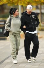 KATIE PRICE and JJ Slater Arrives for Katie