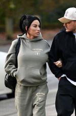 KATIE PRICE and JJ Slater Arrives for Katie