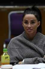 KATIE PRICE and KERRY KATONA at Rehearsals for Their Christmas Pantomime, Cinderella at Northwick Memorial Court 11/26/2024