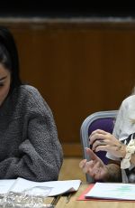 KATIE PRICE and KERRY KATONA at Rehearsals for Their Christmas Pantomime, Cinderella at Northwick Memorial Court 11/26/2024