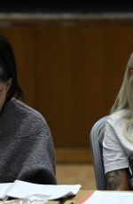 KATIE PRICE and KERRY KATONA at Rehearsals for Their Christmas Pantomime, Cinderella at Northwick Memorial Court 11/26/2024