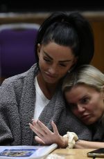 KATIE PRICE and KERRY KATONA at Rehearsals for Their Christmas Pantomime, Cinderella at Northwick Memorial Court 11/26/2024