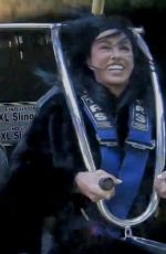 KATIE PRICE Braves Rides at Annual Tulleys Shocktober Fest Theme Park 10/29/2024