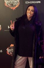 KATIE PRICE Braves Rides at Annual Tulleys Shocktober Fest Theme Park 10/29/2024