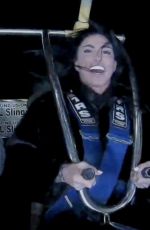 KATIE PRICE Braves Rides at Annual Tulleys Shocktober Fest Theme Park 10/29/2024