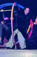 KATIE PRICE Braves Rides at Annual Tulleys Shocktober Fest Theme Park 10/29/2024