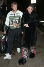 KATIE PRICE Leaves The Clapham Grand in London 11/10/2024