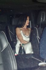 KATY PERRY Arrives at Leonardo DiCaprio
