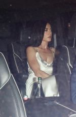 KATY PERRY Arrives at Leonardo DiCaprio
