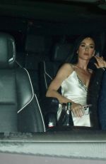 KATY PERRY Arrives at Leonardo DiCaprio