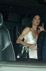 KATY PERRY Arrives at Leonardo DiCaprio
