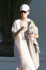 KATY PERRY Leaves a Private Beach Club in Montecito 11/18/2024