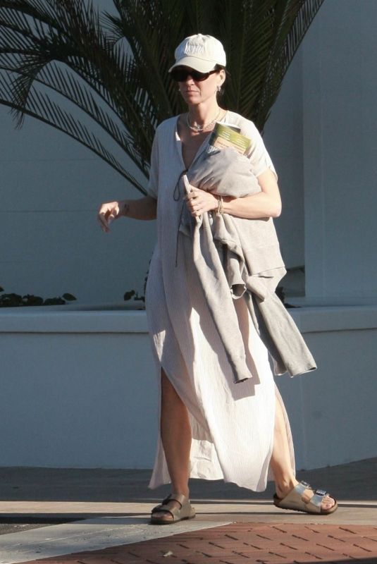 KATY PERRY Leaves a Private Beach Club in Montecito 11/18/2024