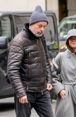 KATYA JONES Out with Her Father Andrey Sokolov 11/27/2024