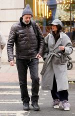 KATYA JONES Out with Her Father Andrey Sokolov 11/27/2024