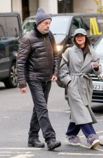 KATYA JONES Out with Her Father Andrey Sokolov 11/27/2024