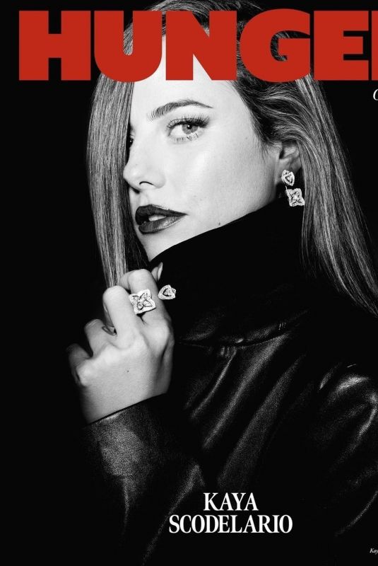KAYA SCODELARIO for Hunger Magazine, November 2024