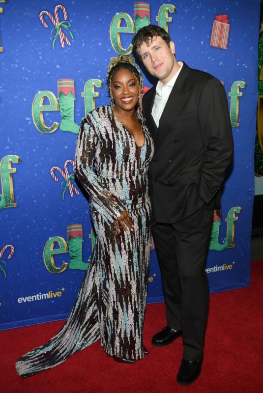 KAYLA DAVION at Elf 2nd Broadway Revival Opening Night in New York 11/17/2024