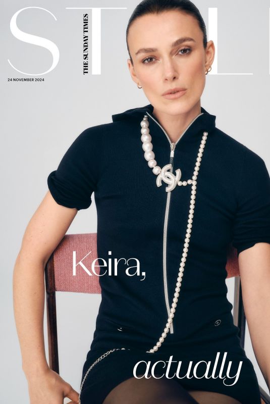 KEIRA KNIGHTLEY for The Sunday Times Style, November 2024