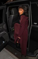 KEKE PALMER Leaves SiriusXM Studios in New York 11/20/2024