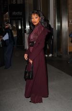 KEKE PALMER Leaves SiriusXM Studios in New York 11/20/2024