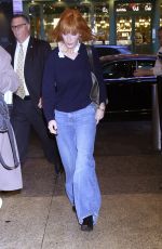 KELLY REILLY Arrives at CBS Morning in New York 11/08/2024